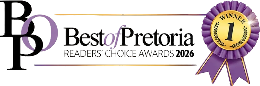 Winner: Best of Pretoria Readers Choice Awards 2026